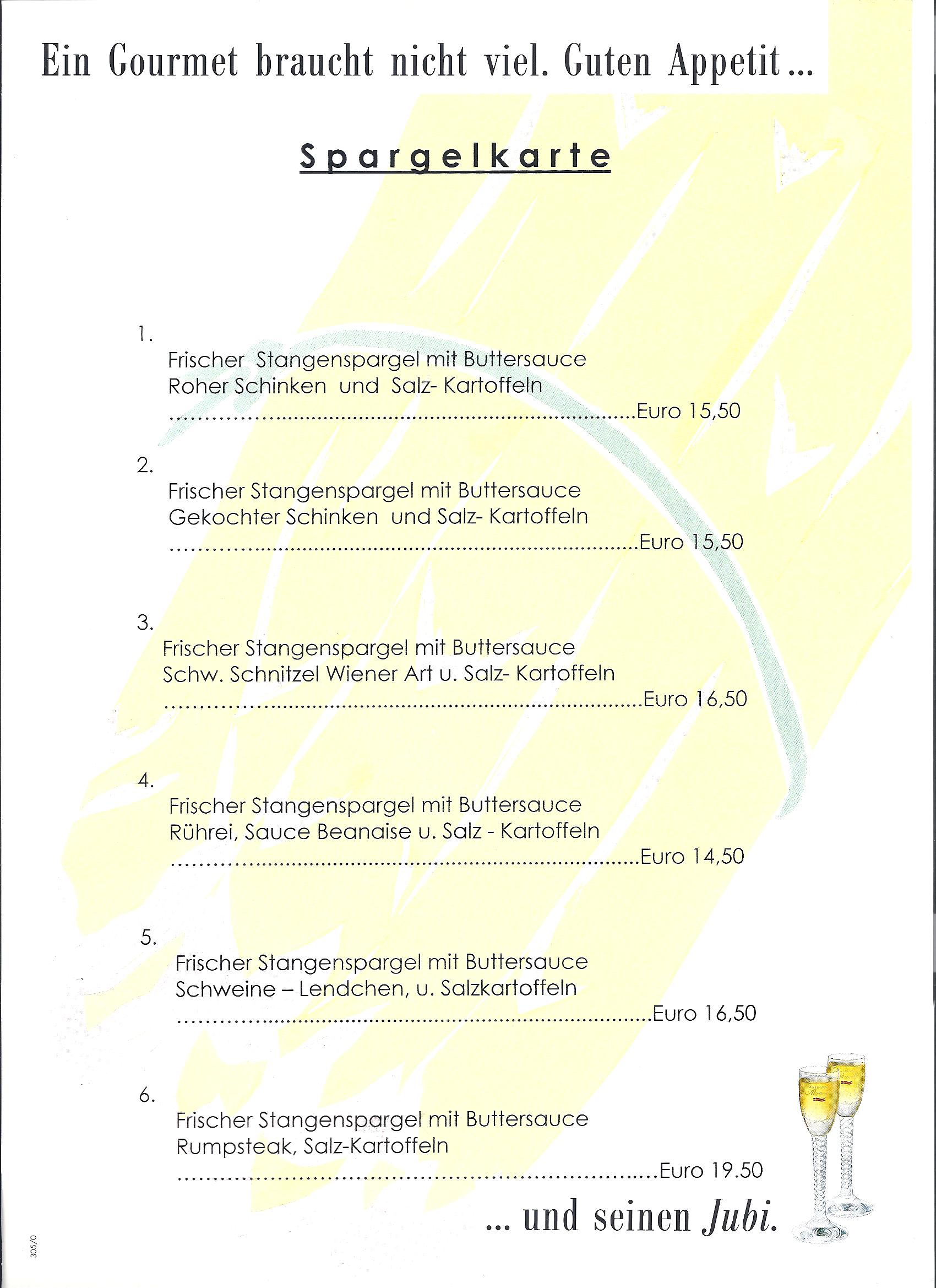 Spargelkarte
